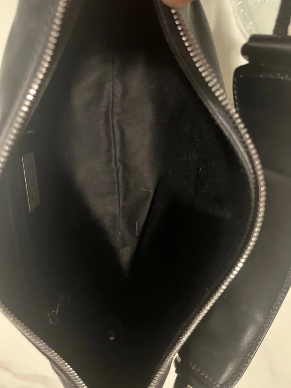 Bally Black Leather Hobo Shoulder Bag + Dust Bag - Picture 14 of 15